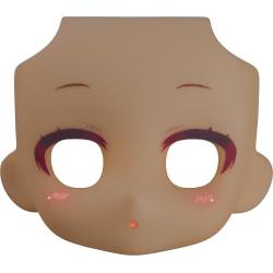 Nendoroid Doll Customizable Face Plate Narrowed Eyes: With Makeup (Cinnamon) | Good Smile Company