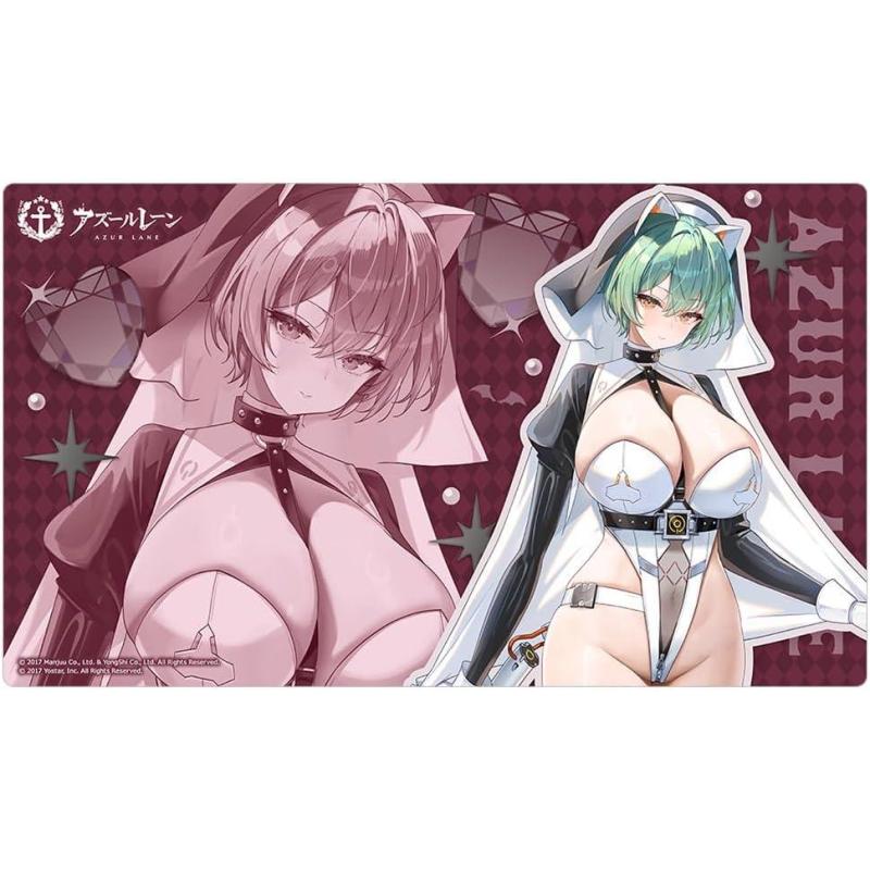 Azur Lane Original Illustration Rubber Mat Admiral Nakhimov / Succubus Sister | Curtain Tamashii