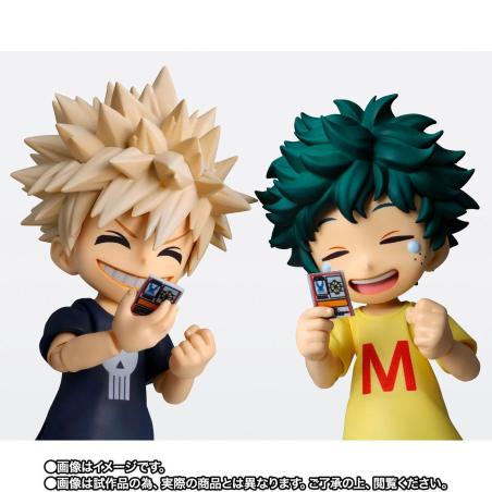 S.H.Figuarts Izuku Midoriya & Katsuki Bakugo (Childhood set) | Bandai Spirits