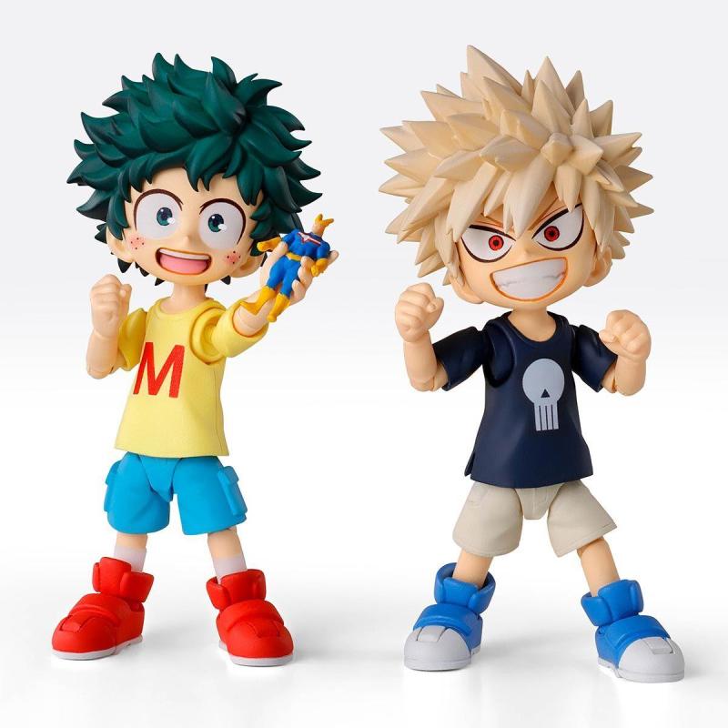 S.H.Figuarts Izuku Midoriya & Katsuki Bakugo (Childhood set) | Bandai Spirits