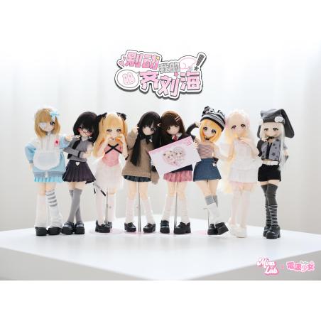 DENPA GIRL DON'T TOUCH MY BANGS! SERIES TRADING DOLL (PAINTING EYES) (Pack / 1 piece) | MiraLab