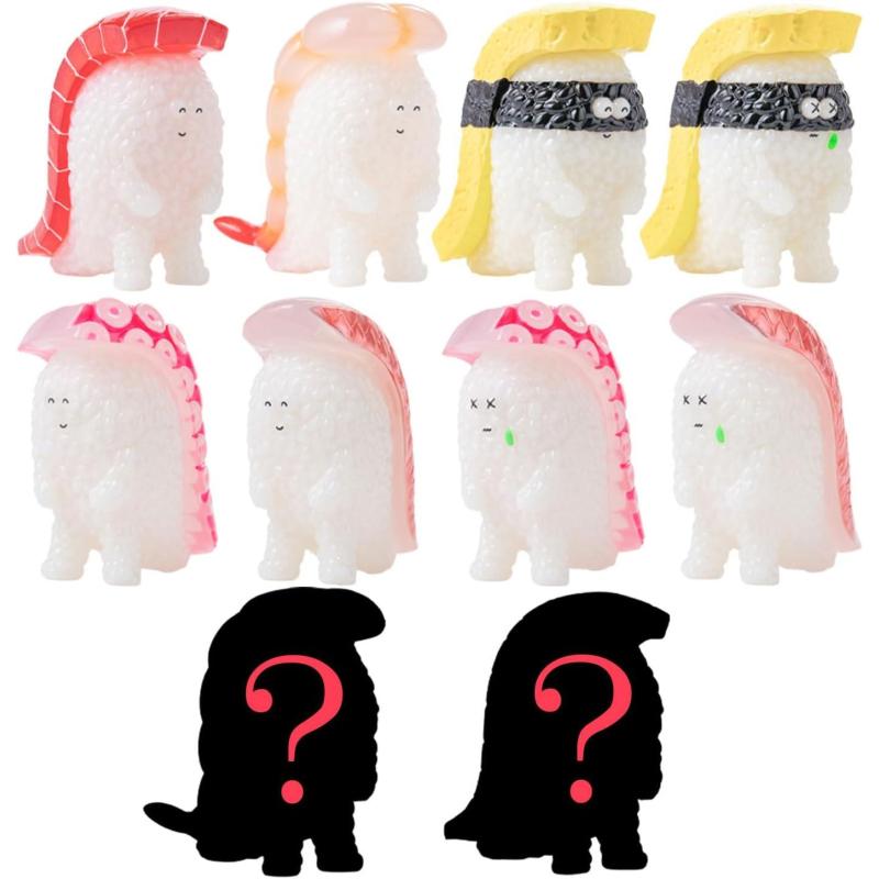 Sushi Monster Sushi-L.A. Figure Collection 4 Happy Smile & Deep Sadness (Box / 8 pieces) | SEN-TI-NEL