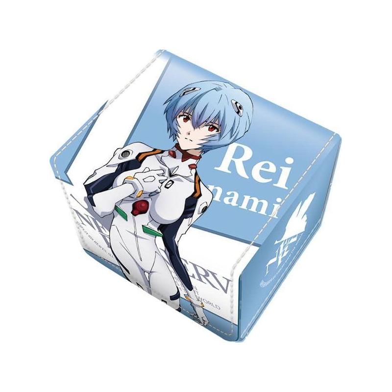 Synthetic Leather Deck Case W Rebuild of Evangelion Ayanami Rei | Broccoli