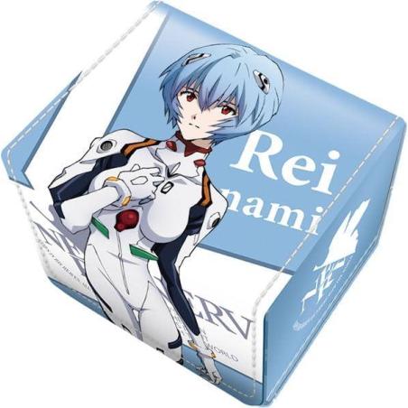 Synthetic Leather Deck Case W Rebuild of Evangelion Ayanami Rei | Broccoli