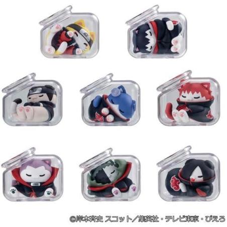 MEGA CAT PROJECT NARUTO -Shippuden- Good Night Nyaruto! Akatsuki Assemble Edition Part 1 (Box / 8 pieces) | Megahouse