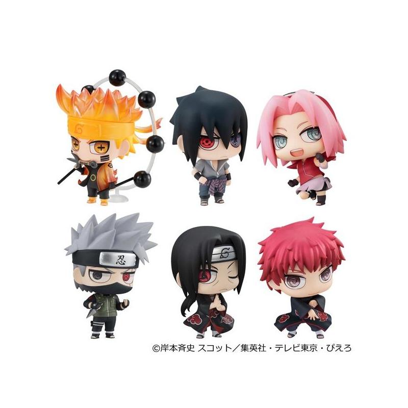 Chimi Mega NARUTO -Shippuden- Mascot Collection 1 (Box / 6 pieces) | Megahouse