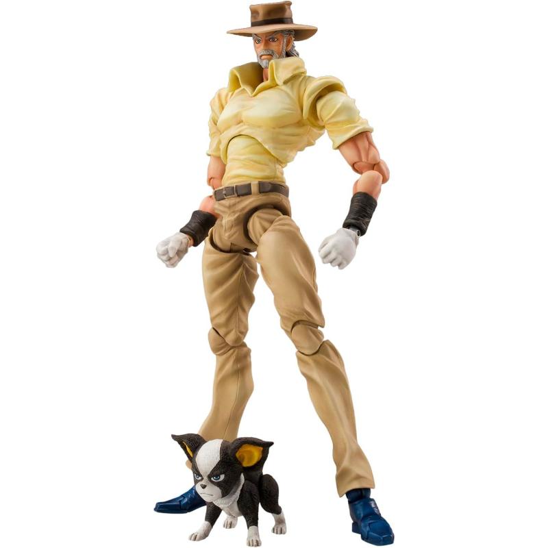 Super Action Statue JoJo's Bizarre Adventure -Part III- Joseph Joestar & Iggy | Medicos Entertainment