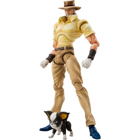 Super Action Statue JoJo's Bizarre Adventure -Part III- Joseph Joestar & Iggy | Medicos Entertainment