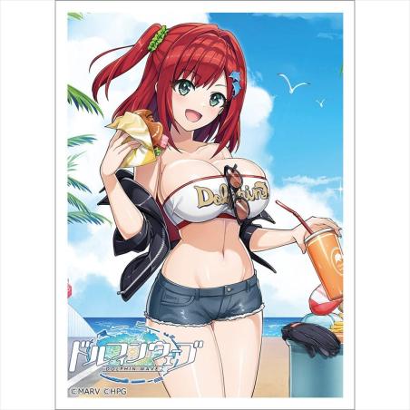 Original Illustration Sleeve Sakimiya Iruka / Coast Riding | Curtain Tamashii
