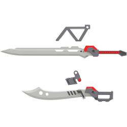 M.S.G Modeling Support Goods Weapon Unit 54 Customize Blade Set 02 | Kotobukiya