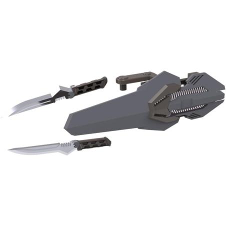 M.S.G Modeling Support Goods Weapon Unit 55 Composite Plate Unit 01 Gray Ver. | Kotobukiya