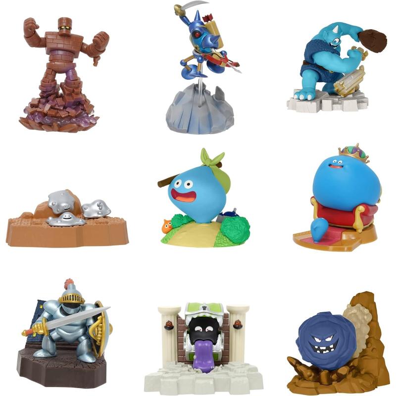 Dragon Quest 3D Monster Zukan Figure -Daishugo Special- (Box / 9 pieces) | Square Enix