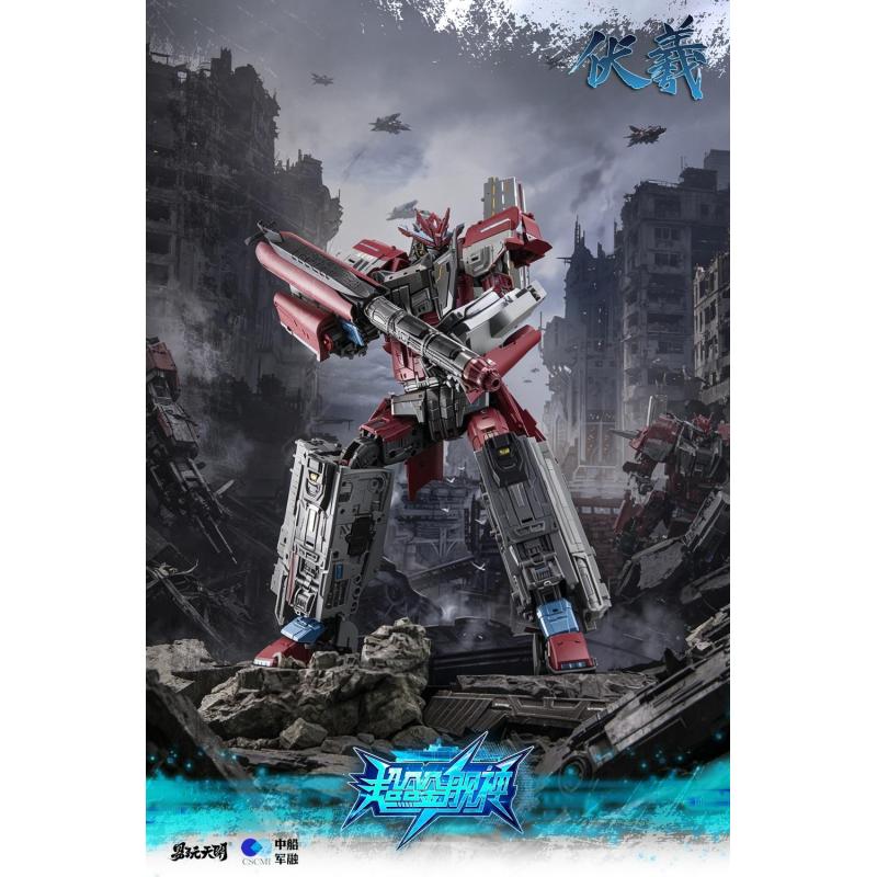 AIRCRAFT CARRIER SHAN DONG FUXI TRANSFORMABLE ACTION FIGURE | TOYSEASY