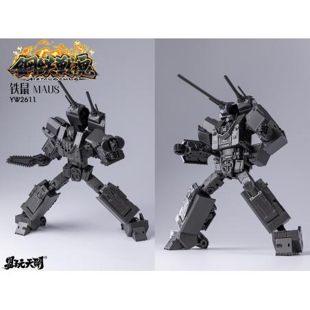 METAL SOULS SERIES YW2611 MAUS TRANSFORMABLE ACTION FIGURE | TOYSEASY
