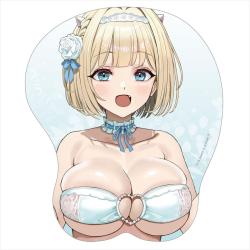 Brown Dust 2 Original Illustration Extra Large Mouse Pad Justia / Wedding Swimwear | Curtain Tamashii