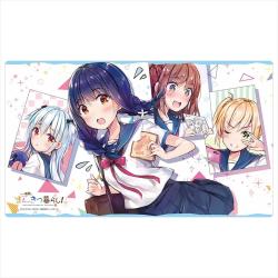 Ichijyoma Mankitsu Gurashi! Rubber Mat Morita Meiko & Amamiya Rie & Suzuki Marika & Nakano Neo B | Curtain Tamashii