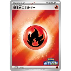 Pokemon TCG - 157/M-P - Basic Énergie Feu (Championship Series 2027) | The Pokémon Company