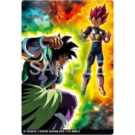Itajaga Dragon Ball - 10–19 (R) - Vegeta (God) VS Broly | Bandai